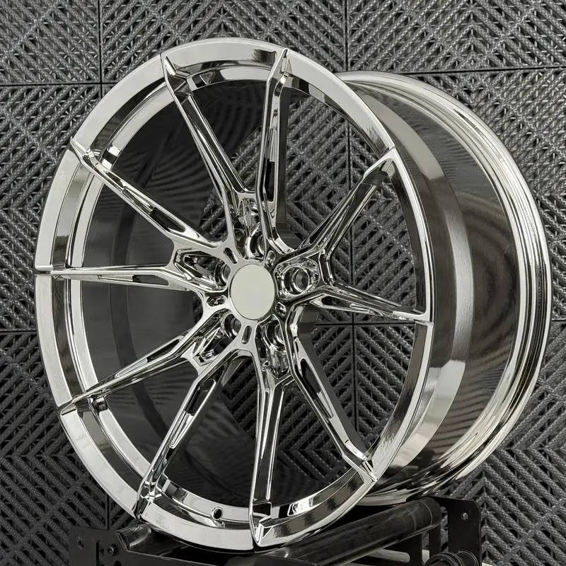 Custom Forged Monoblock Wheels 18-22 Inch 5x112 Deep Concave Brushed Black Polished Lip 6061-T6 ET20-38 Fit G80 W205 B9