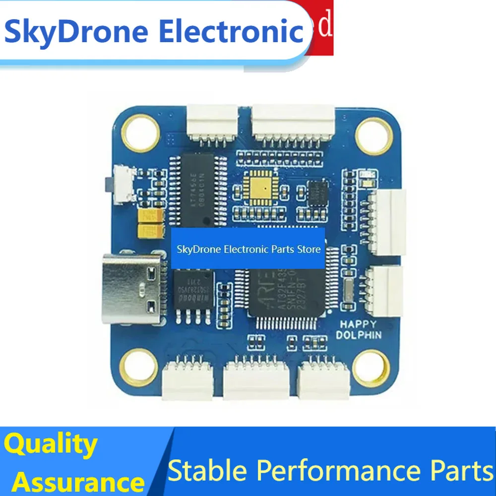 SkyDElBAYCK DOLPHIN Flight Controller FC Betaflight AT32 F435 9V3A/5V3A Dual BEC For RC FPV Freestyle Racing Quadcopter BA