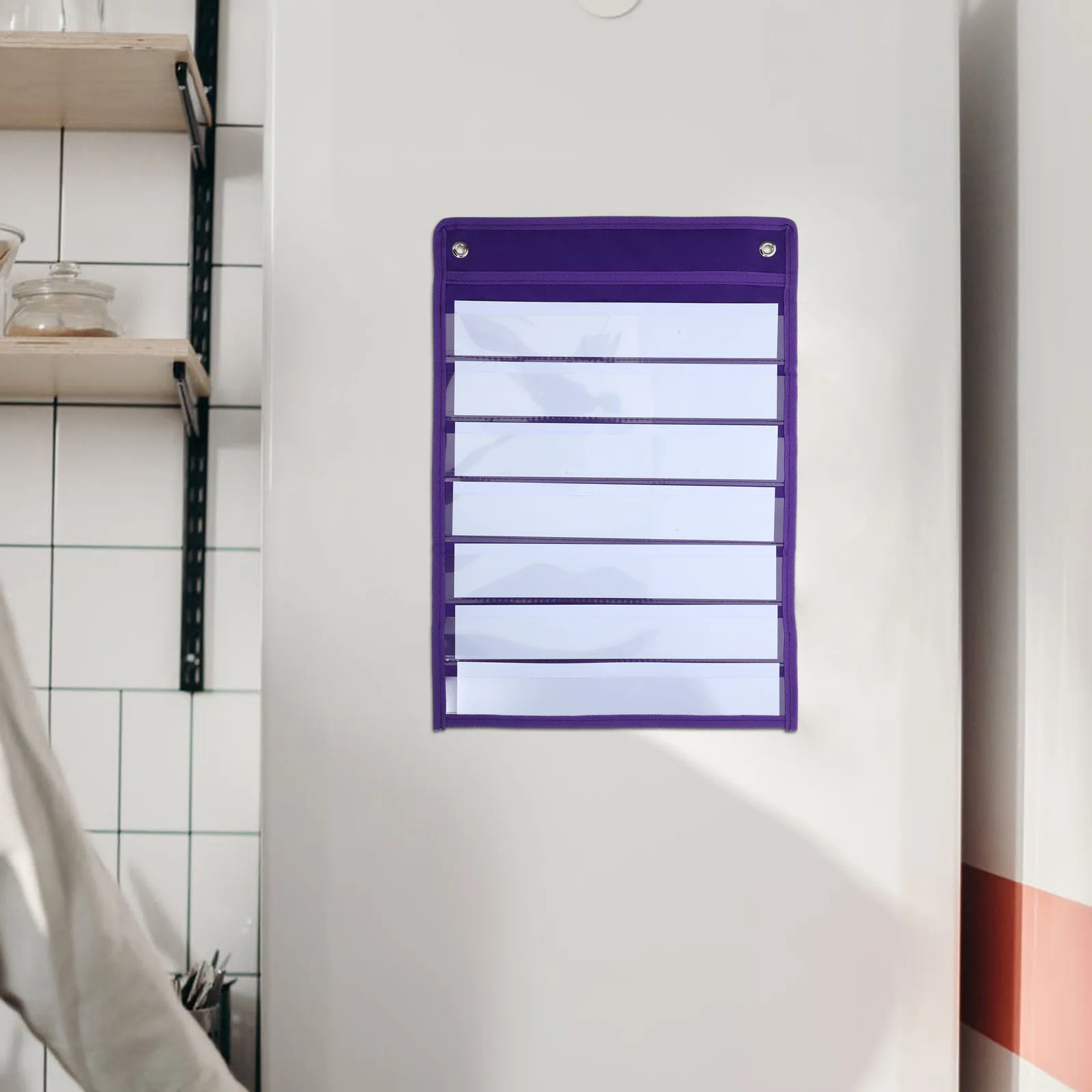 

Whiteboard Magnetic Hanging Bag Classroom Resources Iron Scheduling Pocket Chart