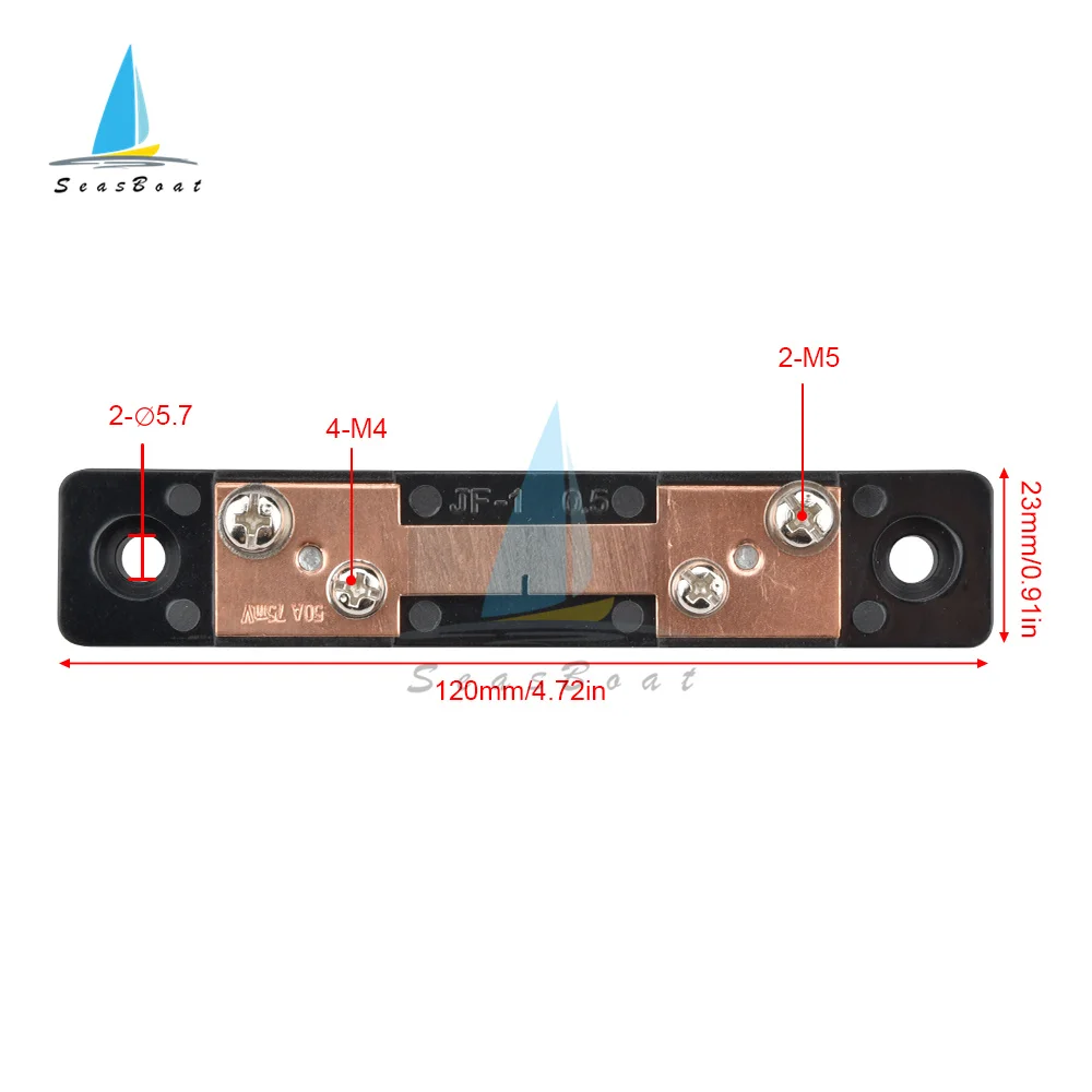 External Shunt 10A 20A 30A 50A 75mV Current Meter Shunt Resistor Spilter for DC Digital Voltmeter Ammeter Volt New Type Of Shunt