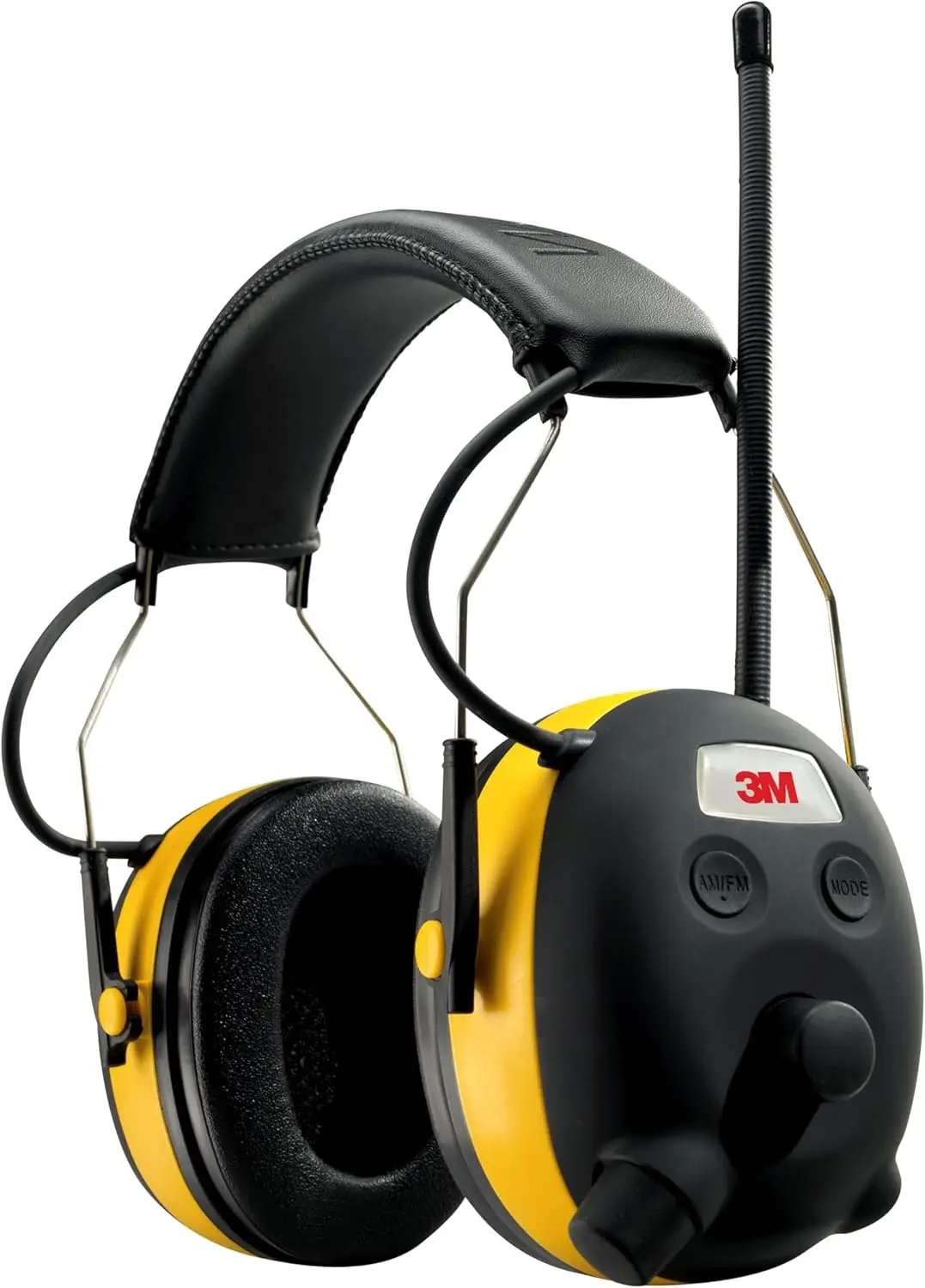 3M WorkTunes Connect + AM/FM Hearing Protector, Noise Reduction Rating (NRR) 24 dB, Wireless Bluetooth & Radio Ear Muffs