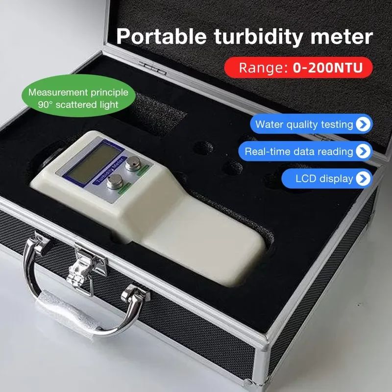 Manufacturer Portable Turbidity Meter GZ-B Lab Turbidity Meter Pool 0-200 NTU Water Quality Testing Turbidity Meter