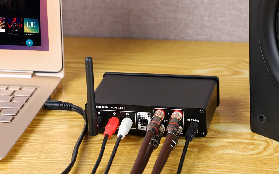 AIYIMA Audio Verstärker A01 PRO A01 TPA3116D2 Bluetooth Power 100Wx2 HIFI Sound Verstärker 2,0 Stereo Klasse D Heimkino Amp – Detail 5