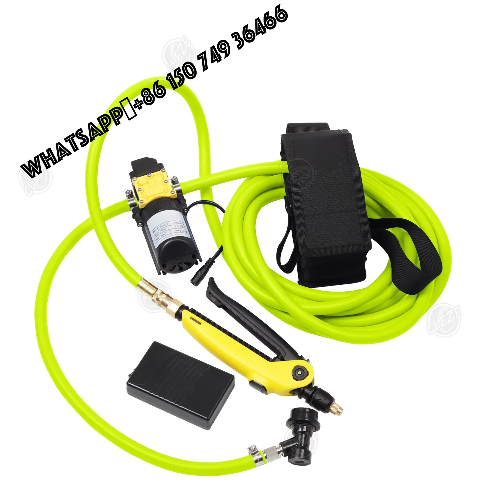 Pulverizador electrónico sin aire, manguera de fût, tinte de ventanilla, herramienta de instalación PPF para sistema de pulverización para el cuidado del coche
