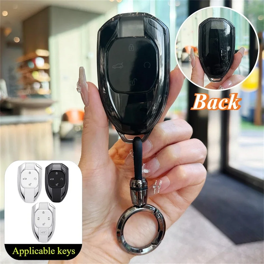 TPU Car Smart Key Case Cover for Trumpchi GAC 2021 Empow J11 J12 J13 J14 J15 J16 GS8 GS3 Accessories