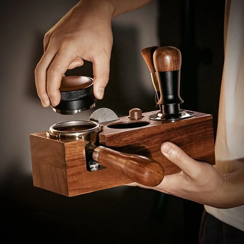 coffee-tools-coffee-tamper-station-stand-wooden-non-slip-espresso-holder-coffee-brush-filter-storage-stand-barista-accessories
