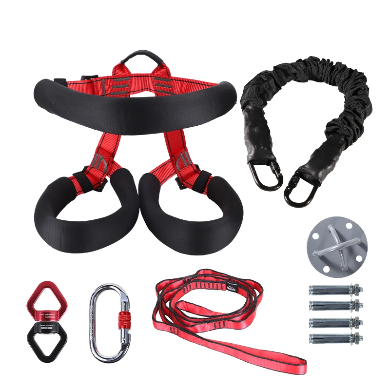 New Design Yoga Set Yoga Bungee Jumping Fitness Harness for Fitness Bungee Cords