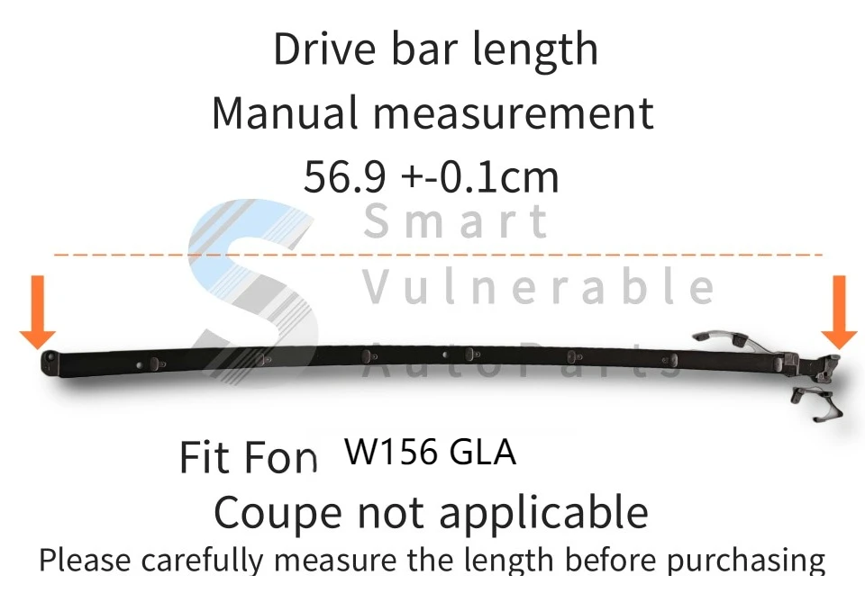 Bild 3: A1567800075 57 cm Panorama Schiebedach Schiebedach Schiene Slider Guide Reparatur Set Für Mercedes Benz GLA GLA220 GLA200 A1567800175