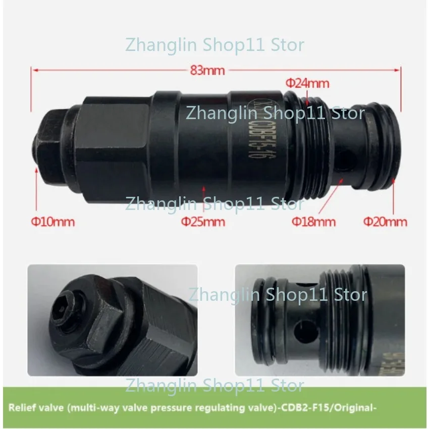 Relief Valve (Pressure Regulating Valve 20)-CDB2-F15/YF-01-20 For Heli Forklift