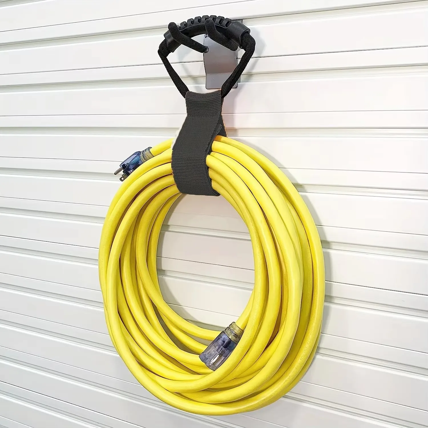 Portable Cable Organizer with Handle Heavy Duty Extension Cord Storage Strap Holder for Caravan Rv Truck Boat Marine Cords Ropes
