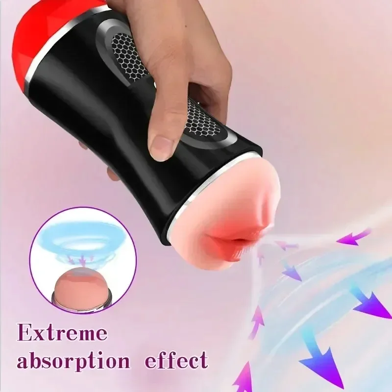Male Masturbation Airplane Cup Pocket Cat Double Head Sucking Masturbation Delayed Ejaculation Outdoor Portable Adult Sex Toy - view 2
