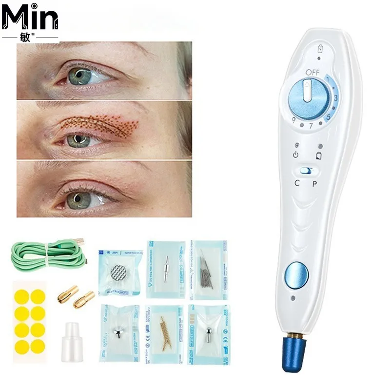 500Hz Wireless Quick Cold Plasma Pen Fibroblast Tightening Eyelid Lift Acne Treatment Machine