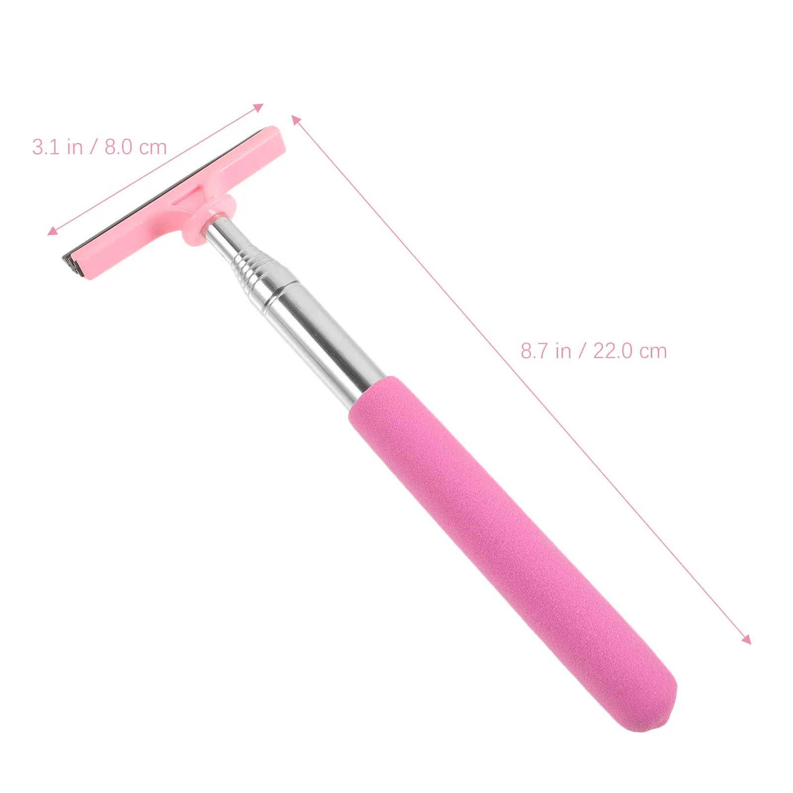 Telescopic Side Mirror Squeegee for Cars Rearview Mirror Cleaner Universal Rubber Blade Windshield Cleaning Tool Car Window