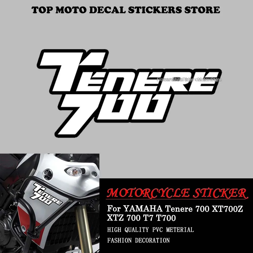 

Motorcycle Logo Stickers Waterproof Decal for YAMAHA Tenere 700 XT700Z XTZ 700 T7 T700