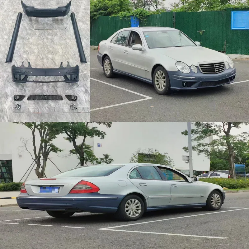 

Боковые юбки переднего бампера Комплект кузова заднего бампера для E-класса W 211 63