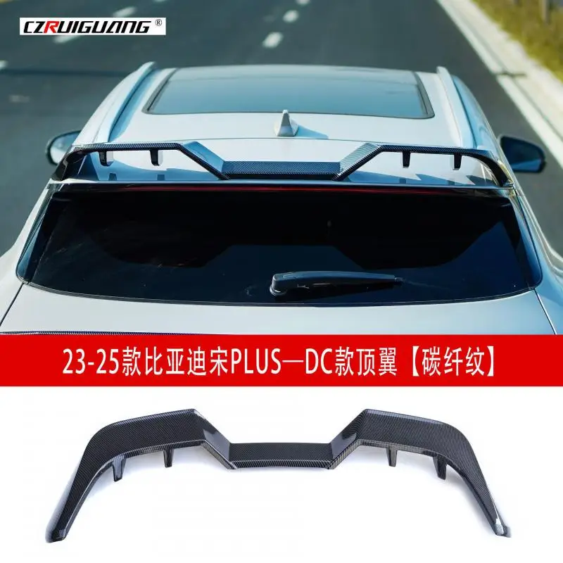 For Byd Song Plus 2022-25 Accessories Byd Seal U Ev Dmi Spoiler Body Kit Modified Front Lip Diffuser Tail Top Wing Fixed Wings