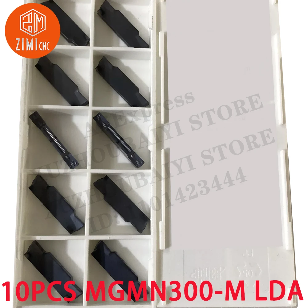 

10PCS MGMN300-M LDA MGMN широкое канавочное резание индексируемое твердосплавные фрезерные пластины токарный станок по металлу инструменты с ЧПУ механический режущие инструменты