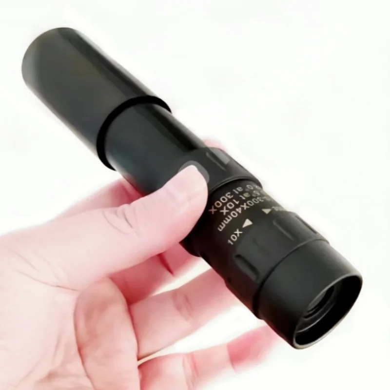 

Металлический мощный бинокль 10-300X Zoom HD Bak4, портативный профессиональный телескоп для охоты