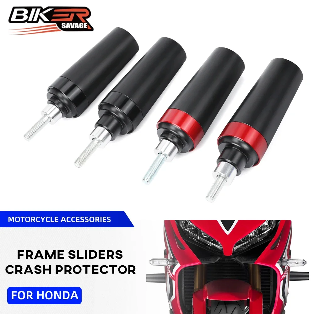 Para honda cbr650f cb 650f cbr650r quadro sliders crash protector roda anti queda equipamentos de proteção acessórios da motocicleta