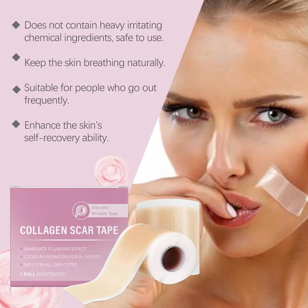 ملصقات ندبات الجسم تمييع الخطوط الدقيقة شفافة وغير مرئية تغطي العيوب شريط لاصق ذاتي لحرق حب الشباب الجراحية #5