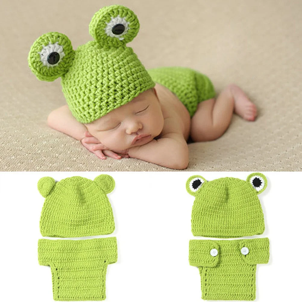 Newborn Baby Costume Knitted Outfits for Infant Photography Props Exquisite Design Clothes for Baby Newborn Photography Props