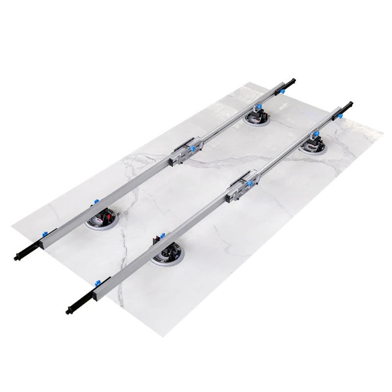 

2400mm large format tile porcelain ceramic carrying handling tool system with 8 inch manual suction cup hand tools