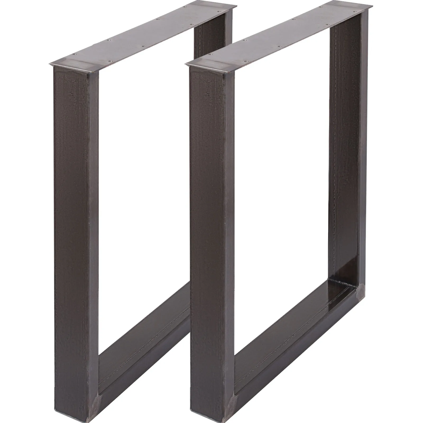 Set of 2 Steel Table Legs, 28''Height 23''Wide Dining Table Legs, Heavy-Duty 3.1
