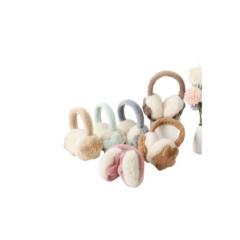 

1pcs autumn and winter lovely warm can be folded ear cover outside cycling cold ear cover ear warm bag