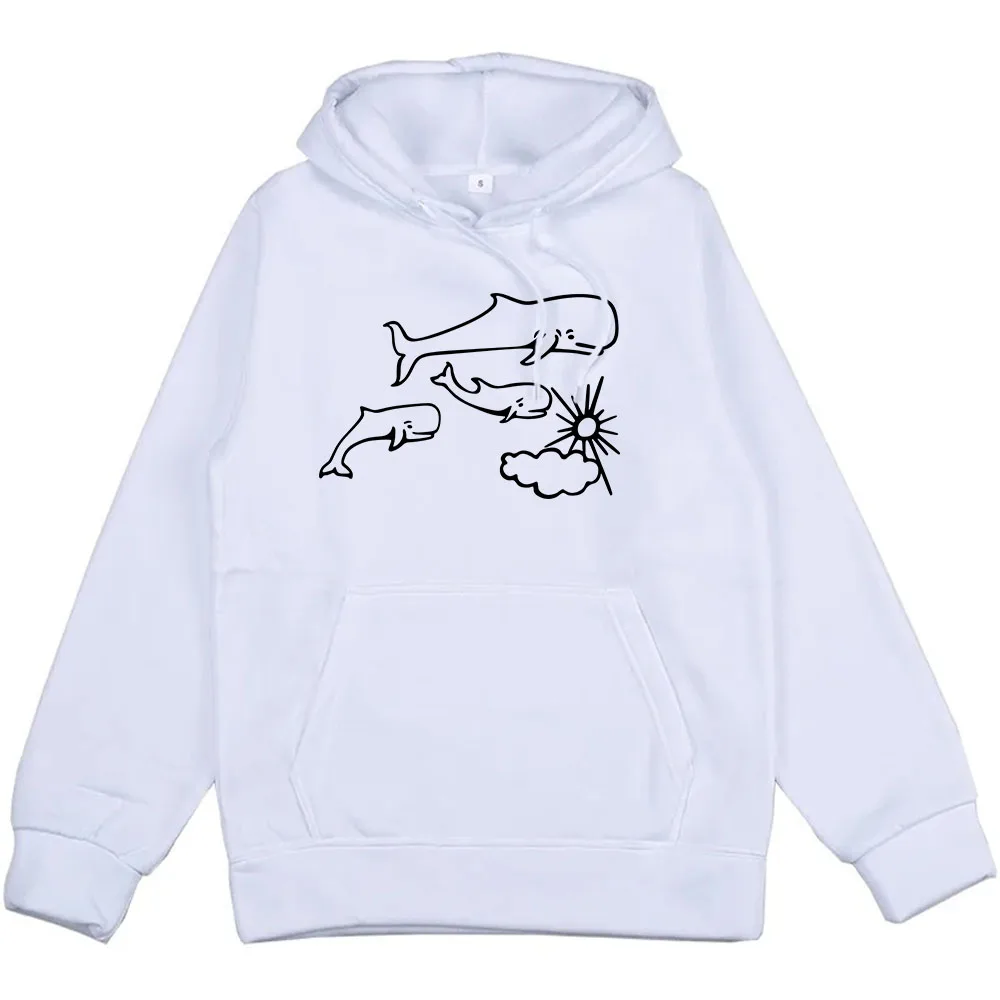 Sudadera con capucha para hombre y mujer, ropa con estampado De Whales y Sun Tattoo By Robe De Extremoduro, banda De Rock a la moda