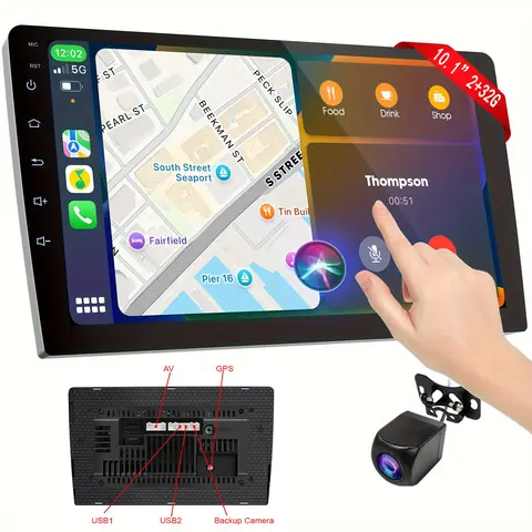 10.1 inch IPS Touch Screen for VW Passat Car Stereo with Wireless Carplay Android Auto Bluetooth GPS WiFi