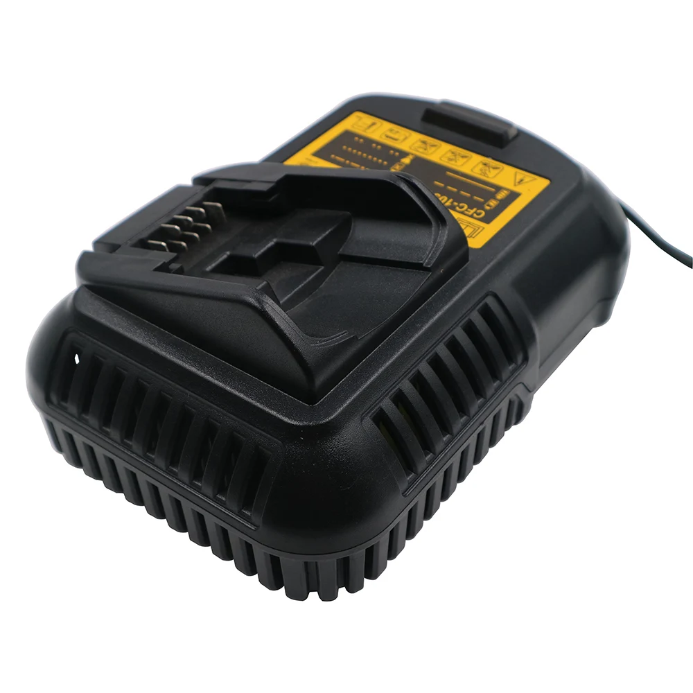 C&P DE CH02 DCB112 DC 10.8V-20V AC 100-260V 50/60HZ D-65510 DCB105 DCB200 DCB201 DCB100 Li-Ion Battery Charger For Dewalt