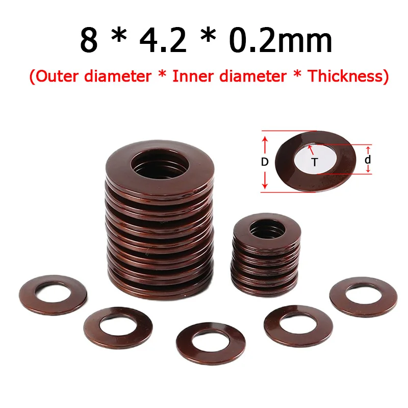 Heavy Duty 60Si2MnA Disc Spring Outer Diameter 8-40mm Inner Hole 4.2-20.4mm Belleville Conical Spring Gasket