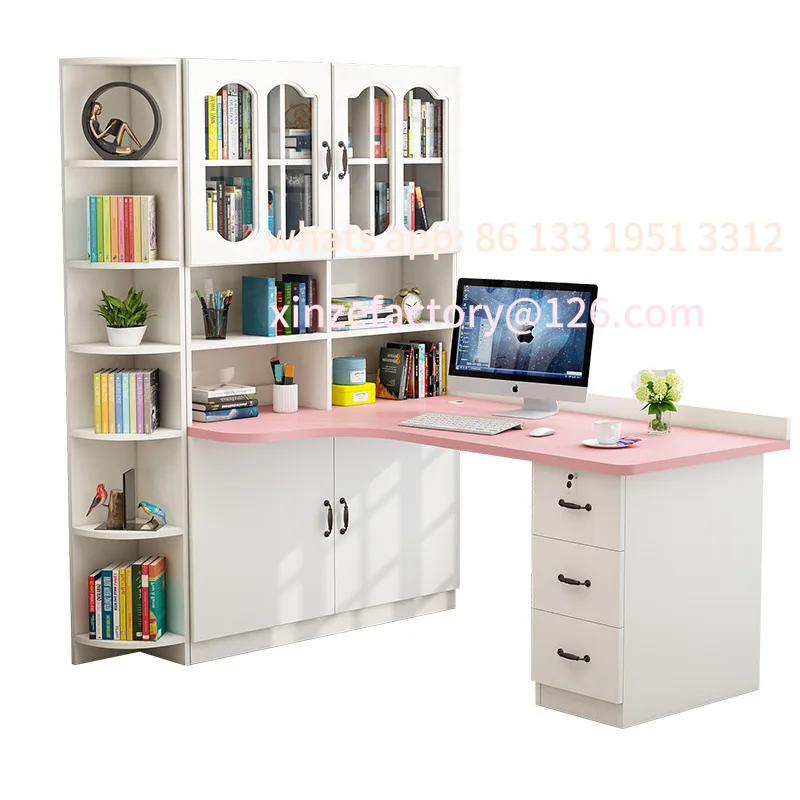 

Desktop desk, home modern desk, corner table, multi-function writing table, student study table