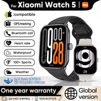 2025 New For Xiaomi Redmi Watch 5 Original Men GPS Track Bluetooth Call Heart rate Waterproof Sport Fitness Smart bracelet Women