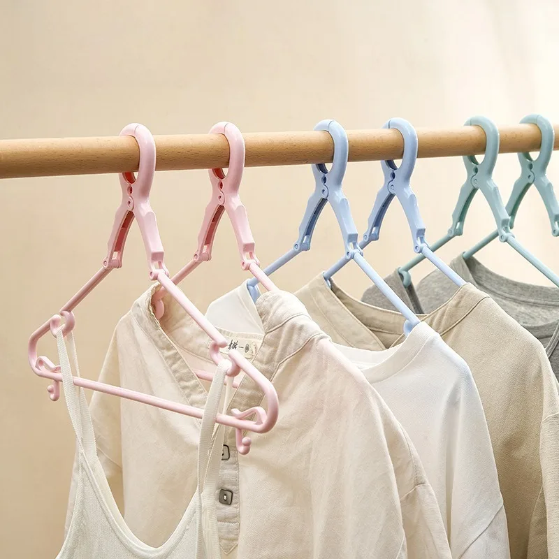 5PCS Household 37.5cm Windproof Clothes Hanger Anti Slip Anti Drop Plastic Laundry Drying Hanger Indoor Storage Outdoor Clothes