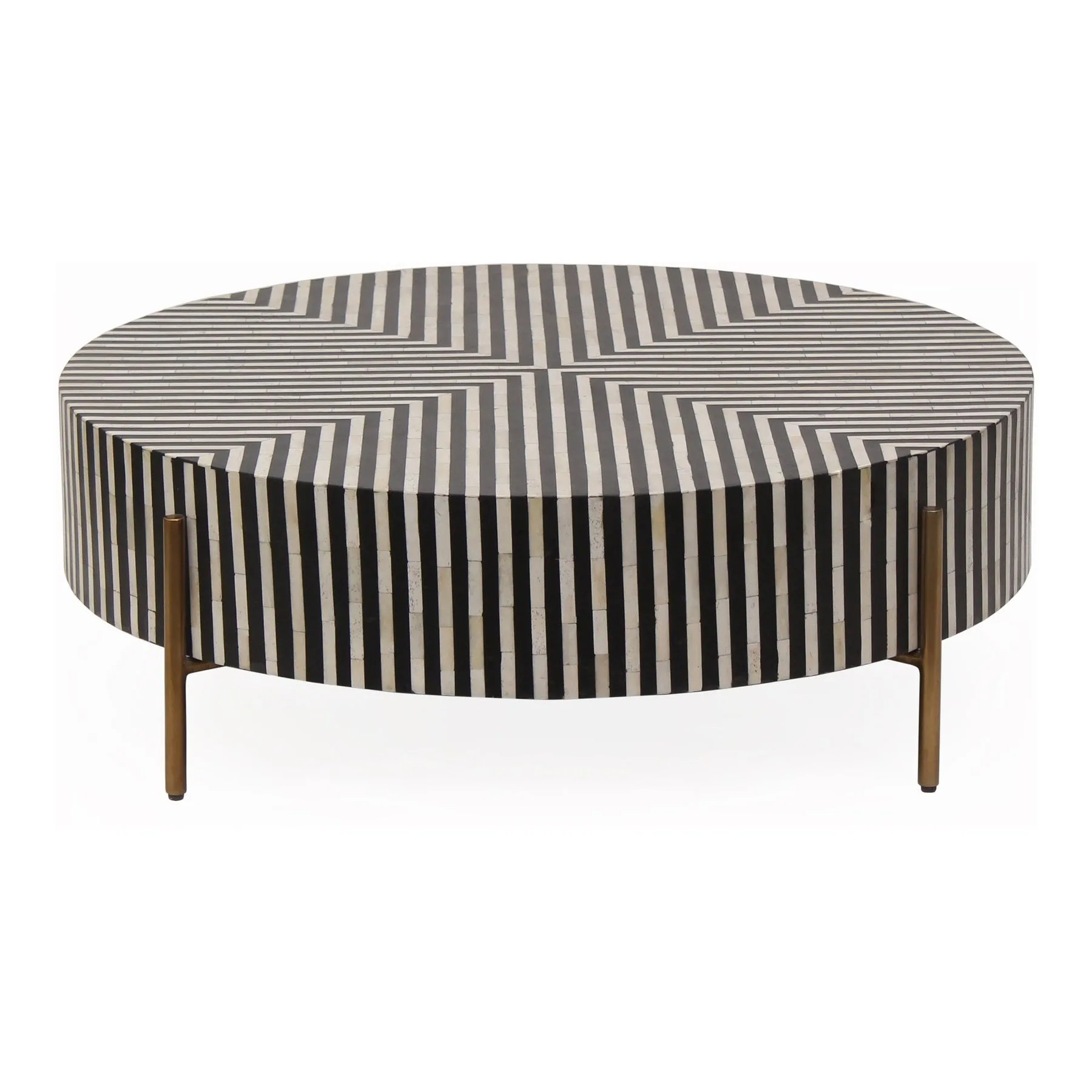 #Modern Luxury Mother of Pearl Inlay Coffee Table New Design Round MDF Wood Living Room Furniture Made in Vietnam