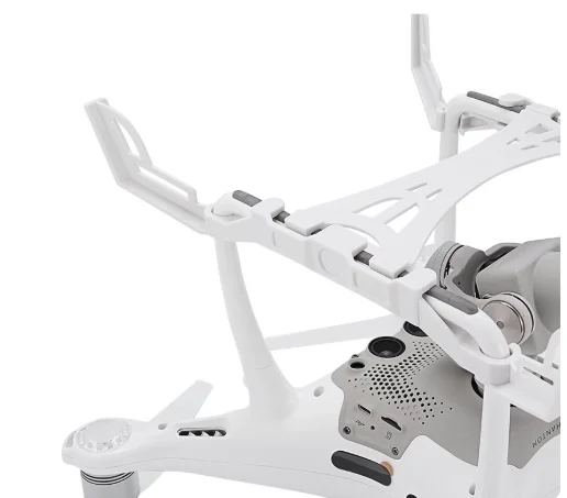 Tall Extended Landing Gear Skid Stabilizers Extender for DJI Phantom 4 Quadcopter RC Car Heightened with Damping Pad