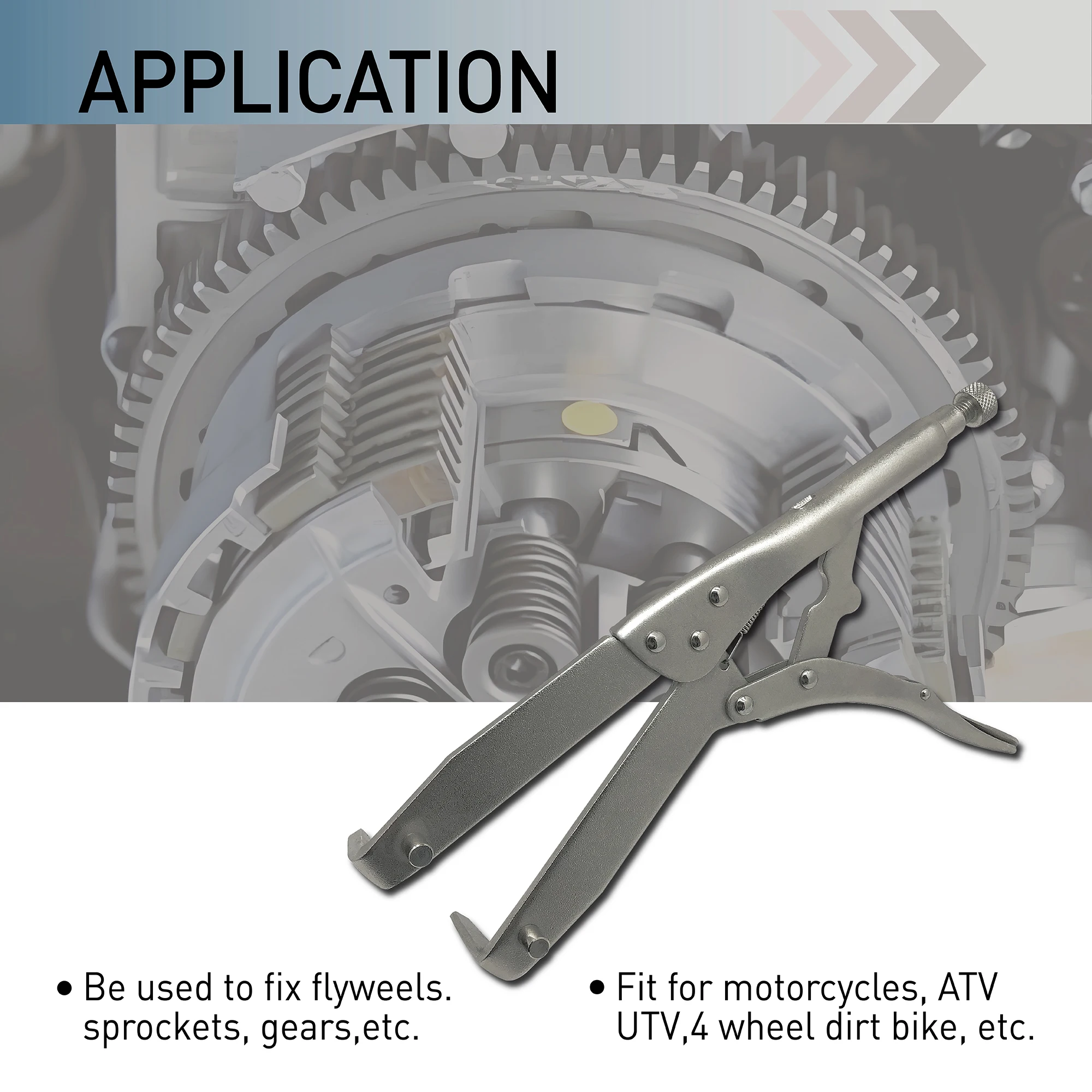 

Universal Motorcycle Tools Clutch Holding Tool Motorcycle Motorbike Clutch Hub Basket Flywheel Holder Wrench Repair Removal
