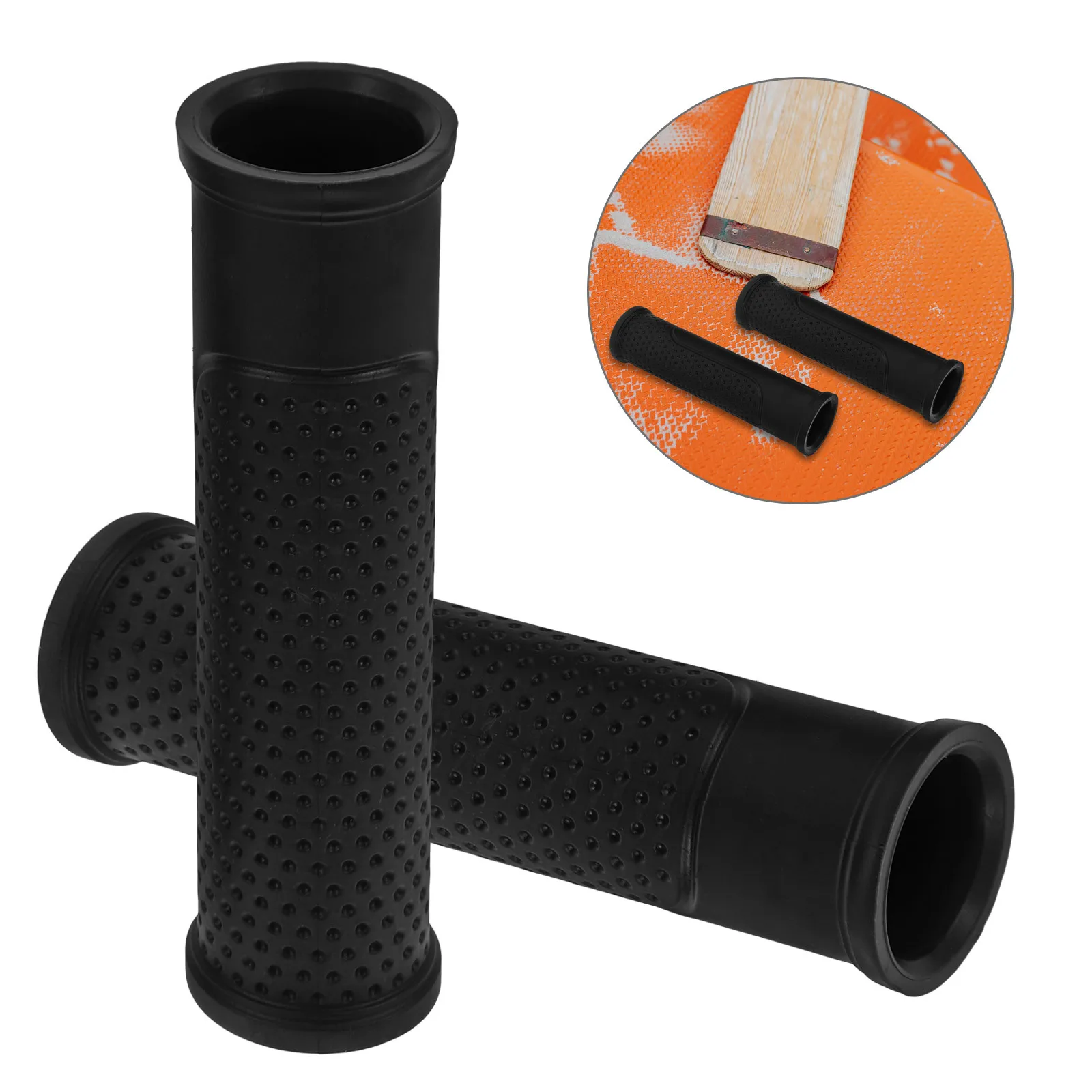 

2Pcs Professional Kayak Paddle Grips Breathable Anti-Slip Covers Fit Hand Curve Paddle Protector for Kayaking Enthusiasts Gift