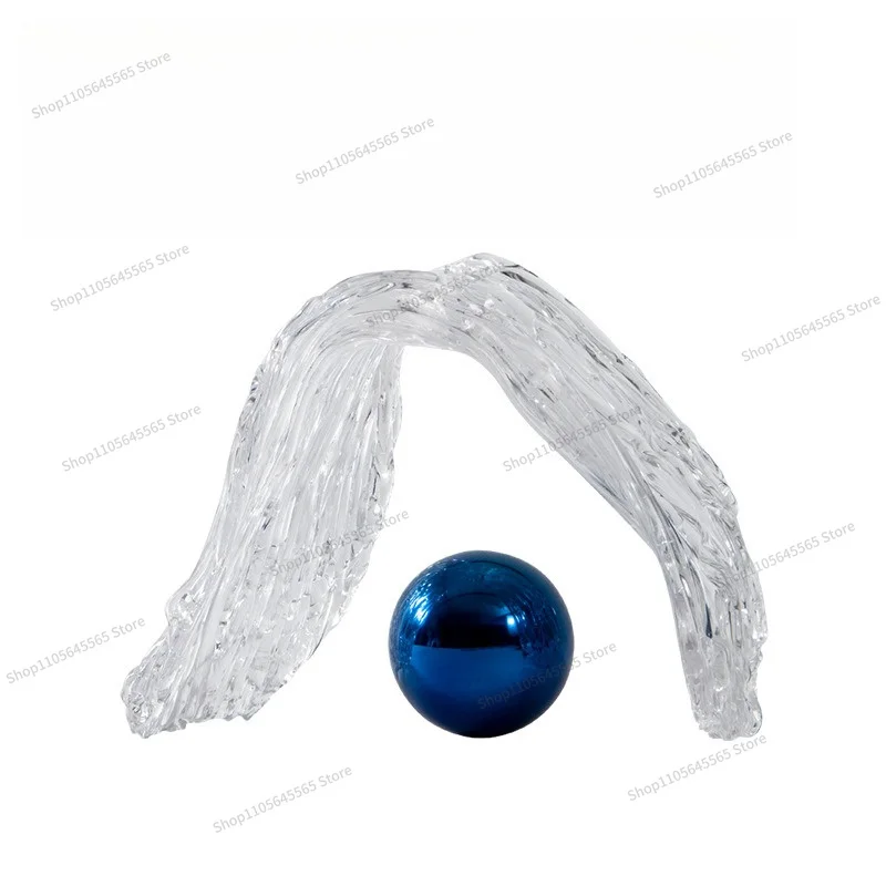 For Modern Minimalist Abstract Transparent Artworks, Living Room Soft Furnishings, Accessories and Ornaments