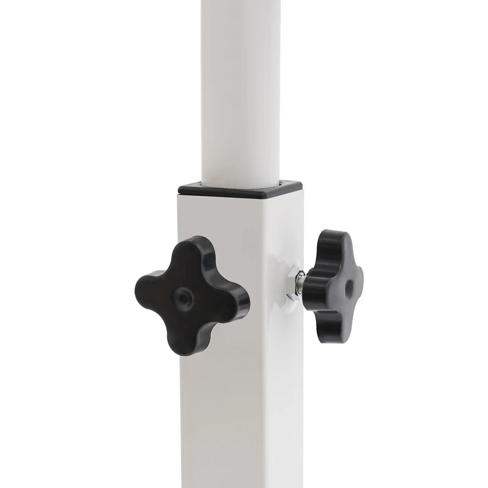 Rollbarer Laptop-Ständer Schreibtisch 360° ° Drehbarer Tisch mit verstellbarer Höhe, ergonomisch, weiß, für das Heimbüro – Detail 9