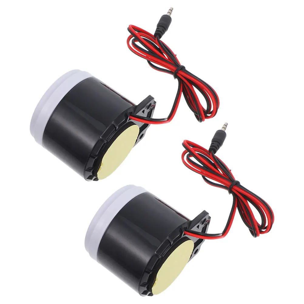 

2Pcs Mini Wired Alarm Siren Loud Security System for Home Office Anti Theft Reliable Alarm Security Buzzer Mini Siren