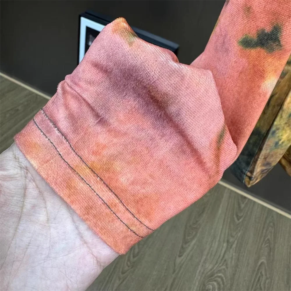 2025 Women's Fashion T-shirts, Shirts, Mesh, 3D Printing, Corsets, Tops, Pullovers, y2k New, High-quality, Long-sleeved T-shirts