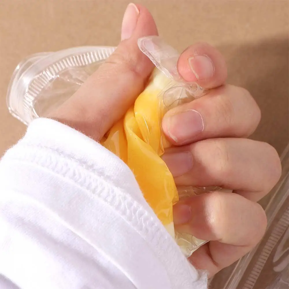 Knetende grüne Traube, Katzenpfoten, Spielzeug, langsamer Rückprall, weiches Cartoon-Zappelspielzeug, buntes Silikon-Katzenpfoten-Klemmspielzeug, praktische Witze