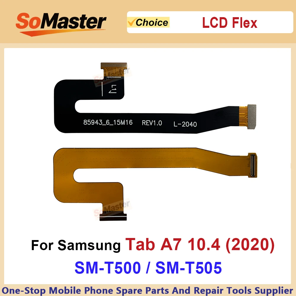 1-5Pcs Main Board Connector LCD Screen Display Ribbon Flex Cable For Samsung Tab A7 10.4 (2020) SM-T500 SM-T505 Repair Parts