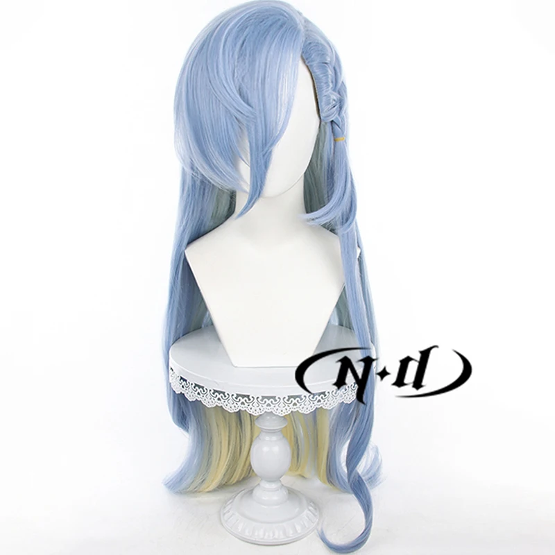 شعر مستعار لعبة ND عكسي 37 تأثيري لحفلة الهالوين المصورة ، شعر مستعار اصطناعي مقاوم للحرارة ، #2