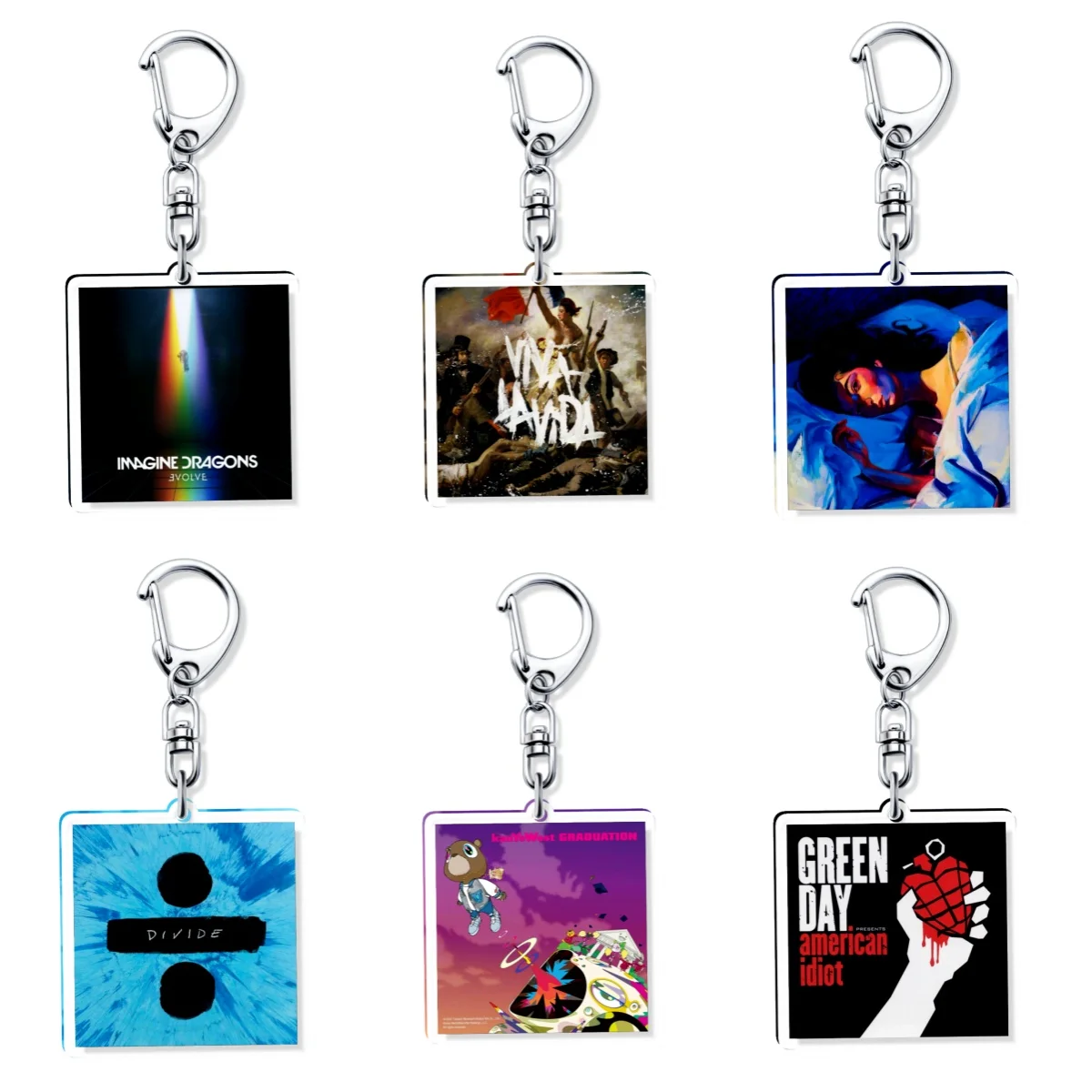 Billie Kendrick Ed Fun Keychain Cute Key Chain Jewelry Bag Charm Souvenir Pendant Accessorie Creative Keyring Christmas Gift