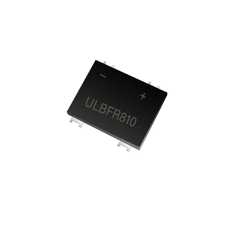 Ultra thin rectifier bridge ULBFR810 8A1000V ULBFR-4 packaged fast charging bridge stack bridge rectifier