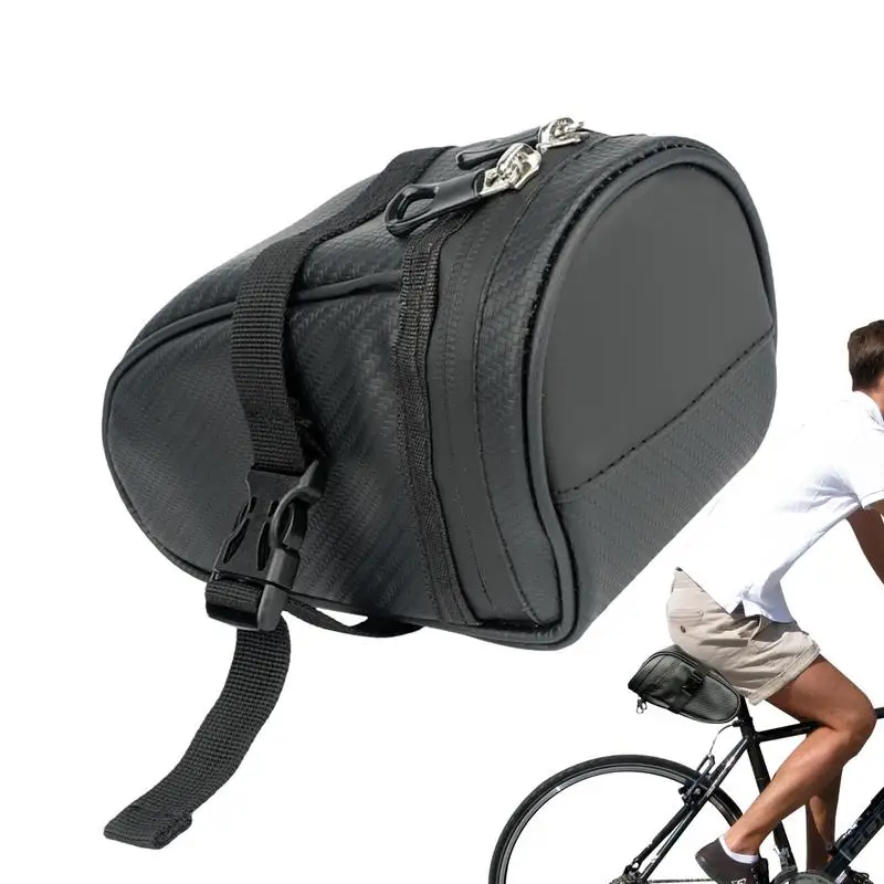 Bikes Seat Bag Large Capacity Saddle Bag Bikes Pouch Bikes Accessories Bicycles Bag Bikes Frame Bag For Personal Items Road Or