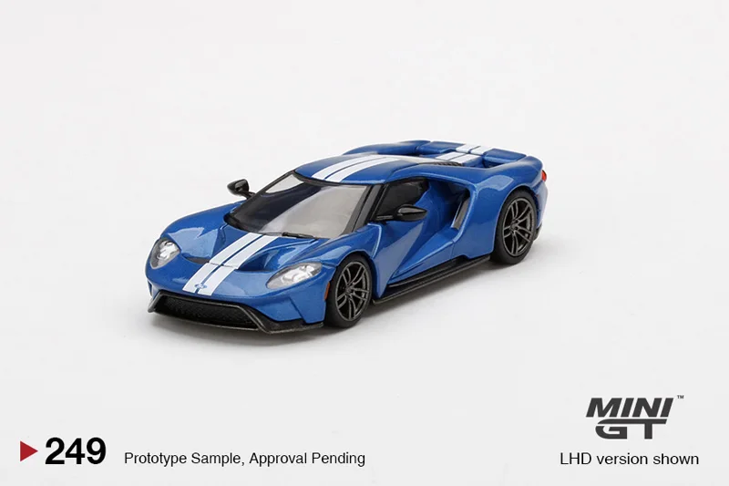 

TSM MINI GT 1:64 #249 Ford GT литая модель гоночного автомобиля, детские игрушки, подарок